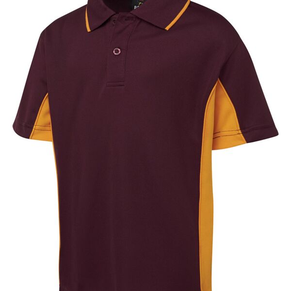 Podium Kids Contrast Polo Thumbnail