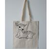 Budget Calico Tote Bag Thumbnail